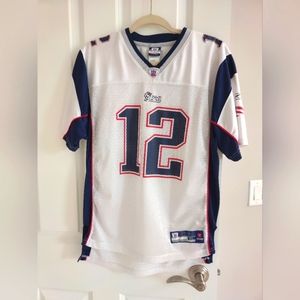 Tom Brady's authentic NFL team XL White
